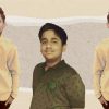 Images of an North-Indian boy showing his weight loss during COVID-19 lockdown.